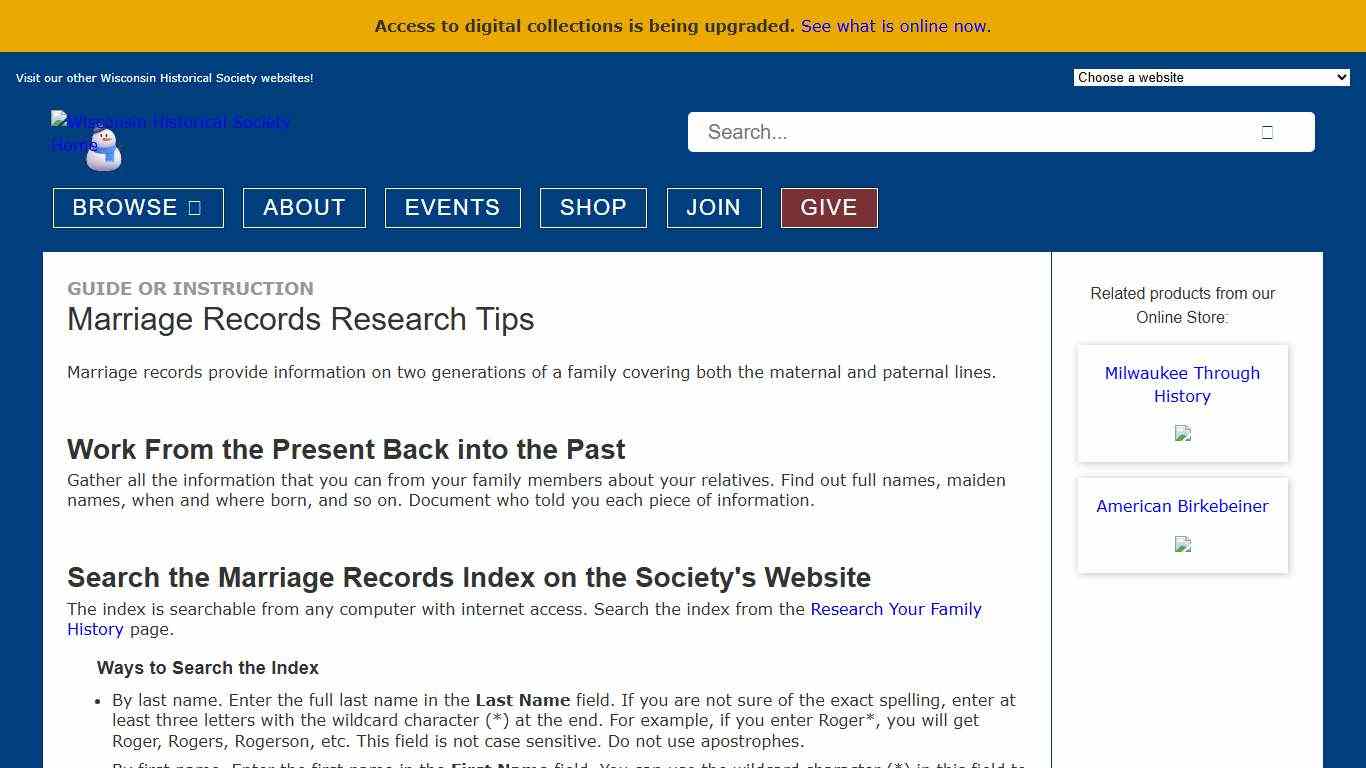 Marriage Records Research Tips Wisconsin Historical Society